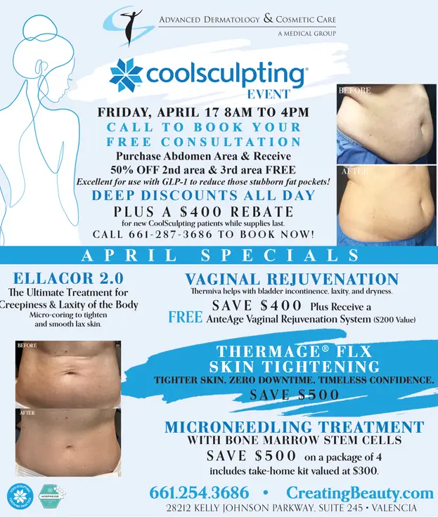 Specials - Having trouble seeing this? Please contact our office for details