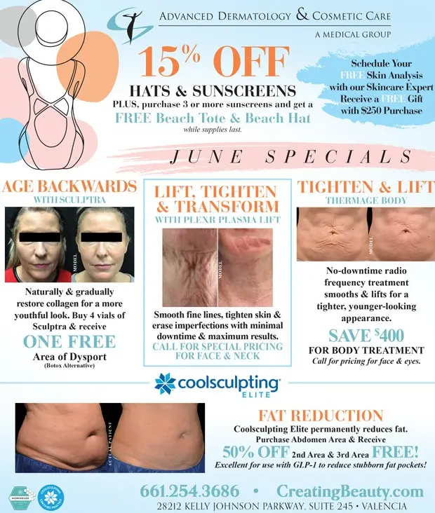 Specials - Having trouble seeing this? Please contact our office for details